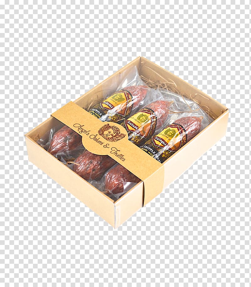 Salami Box Food Gift Baskets Truffle, black Truffle transparent background PNG clipart