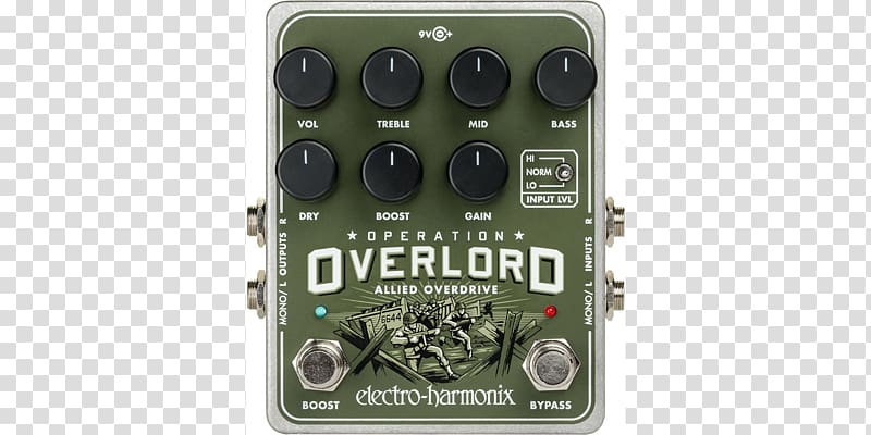 Distortion Effects Processors & Pedals Electro-Harmonix Bass guitar, Bass Guitar transparent background PNG clipart