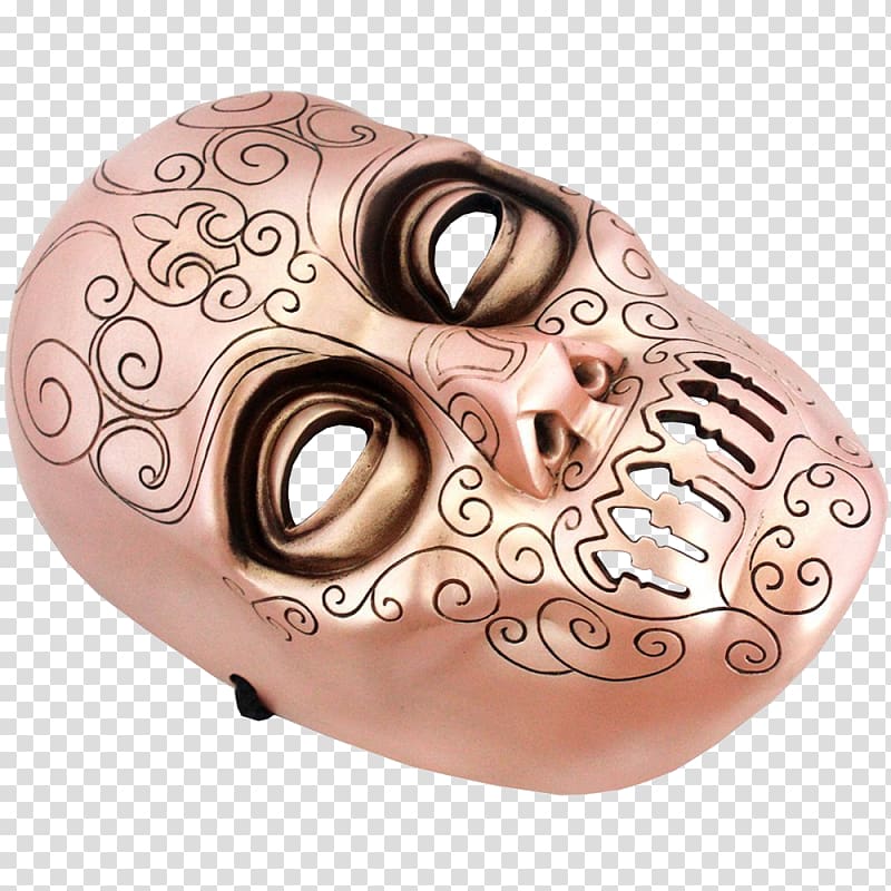 Bellatrix Lestrange Mask Death Eaters Masquerade ball Harry Potter (Literary Series), mask transparent background PNG clipart