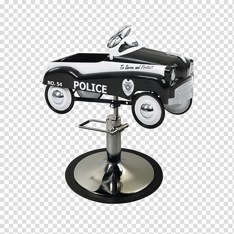 Police car Quadracycle Bicycle Pedals Vehicle, makeup model transparent background PNG clipart