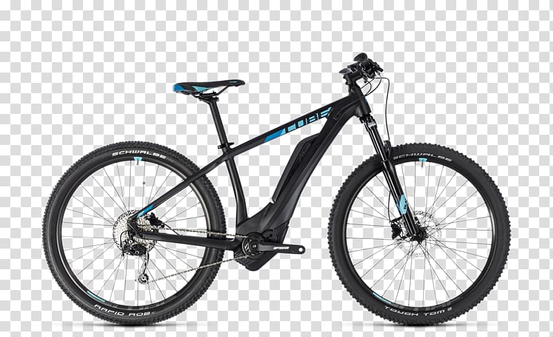 Electric bicycle Mountain bike Cube Bikes Hardtail, Bicycle transparent background PNG clipart