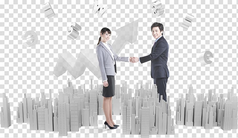 Businessperson Company E-commerce, Business men and women shaking hands transparent background PNG clipart
