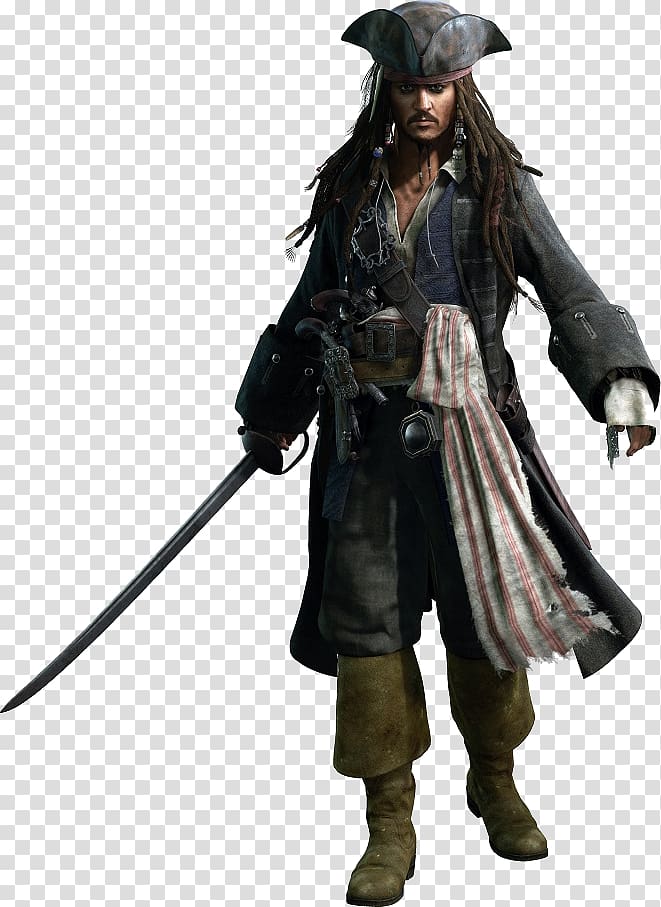 Kingdom Hearts III Jack Sparrow Will Turner Hector Barbossa, pirates of the caribbean transparent background PNG clipart