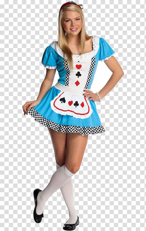 Halloween costume United Kingdom Costume party, Alice In Wonderland Dress transparent background PNG clipart