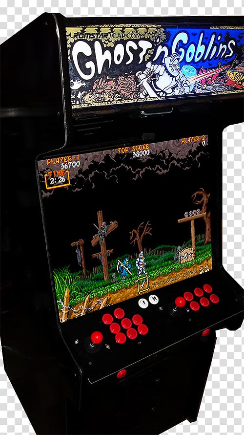 Arcade cabinet Ghouls \'n Ghosts Arcade game Amusement arcade, ghost and goblins transparent background PNG clipart