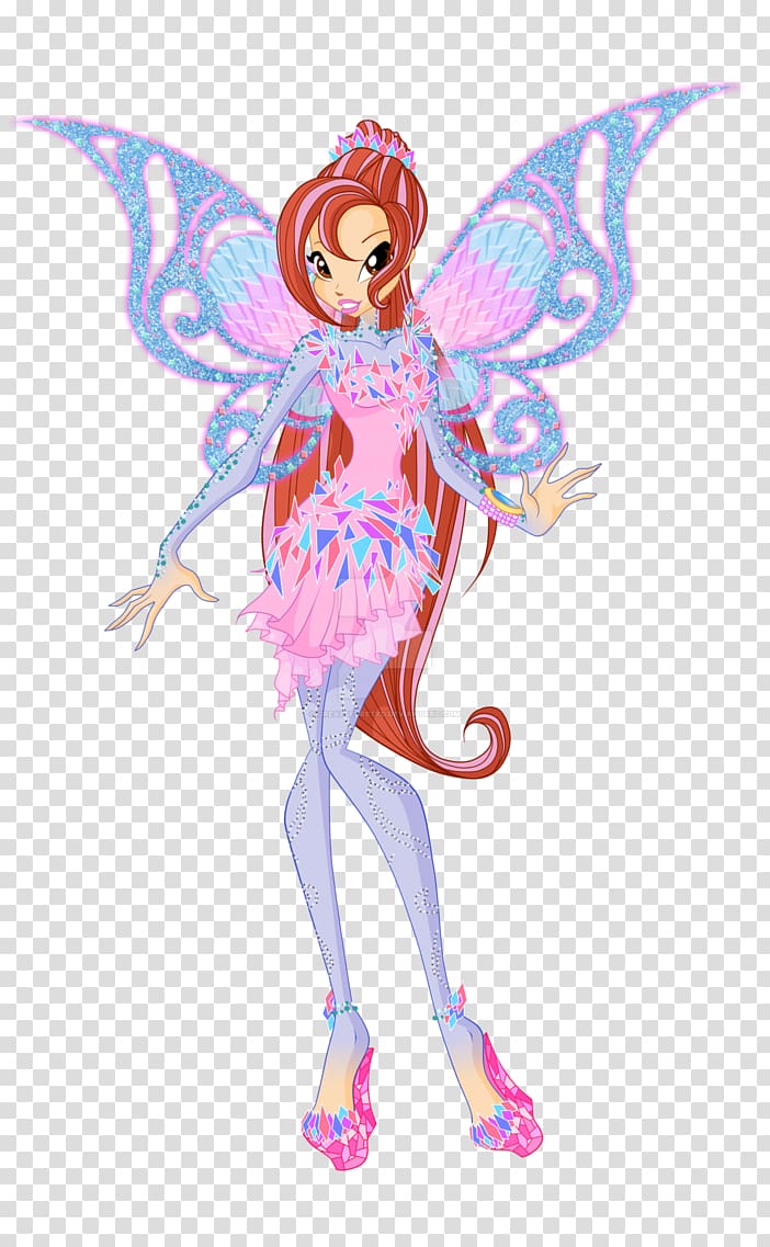 Bloom Fairy Animation Butterflix Magic, fairy wings transparent background PNG clipart