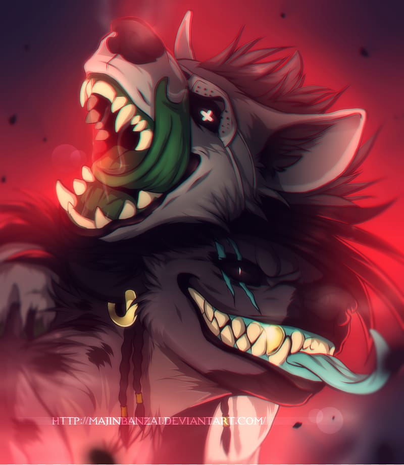 World of Warcraft Striped hyena Furry fandom Art, hyena transparent background PNG clipart