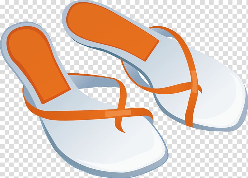 Flip-flops Slipper Footwear Icon, creative design beach flip-flops transparent background PNG clipart