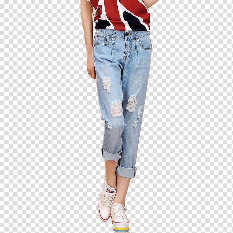 Jeans Trousers Denim Designer, Flip over jeans transparent background PNG clipart