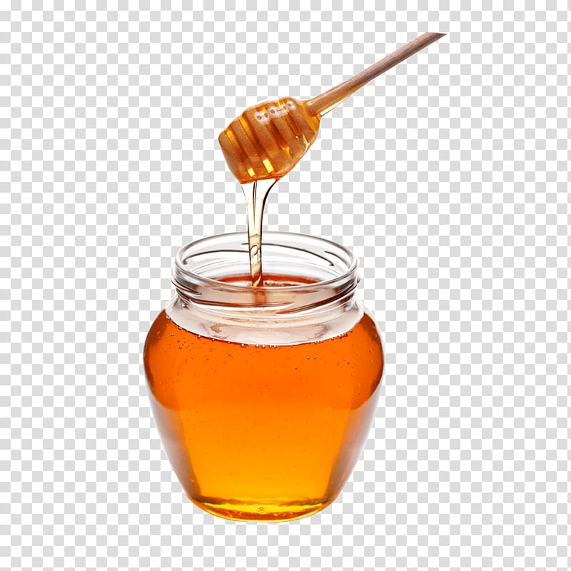 Honey Food Breakfast cereal Nectar Sugar, honey transparent background PNG clipart