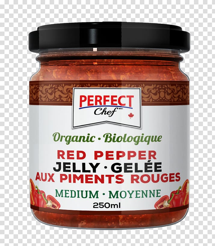 Pepper jelly Organic food Jam Chutney, crushed red pepper transparent background PNG clipart