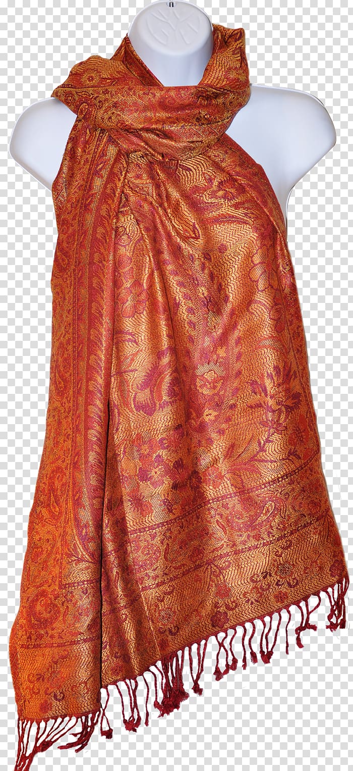 Shawl Scarf Pashmina Silk Paisley, shawl transparent background PNG clipart