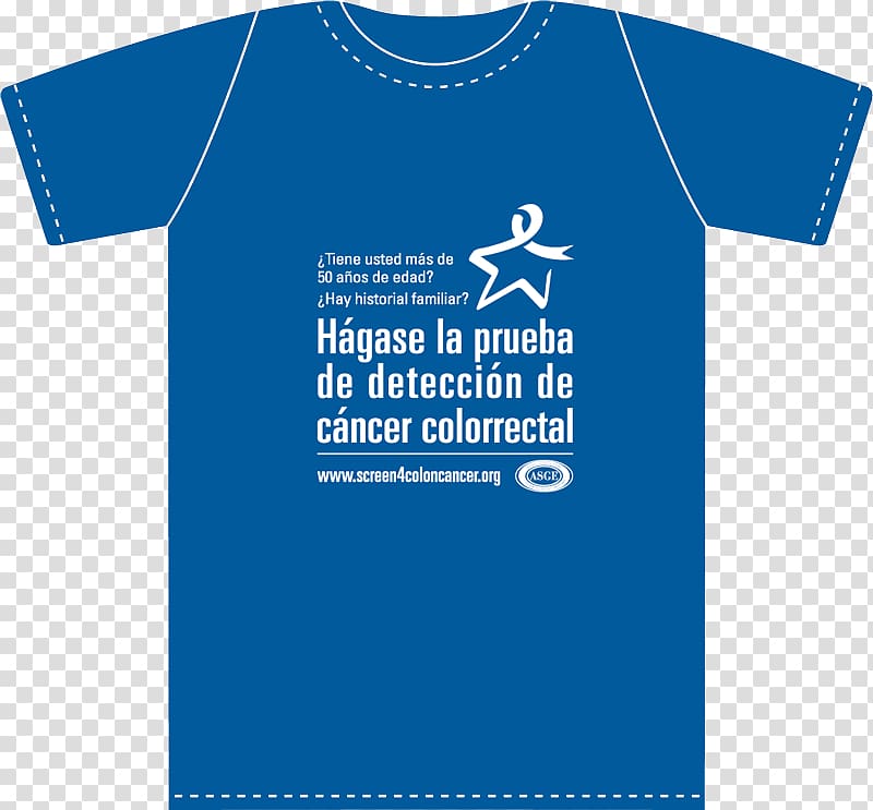 T-shirt Colorectal cancer Polyp Large intestine, T-shirt transparent background PNG clipart