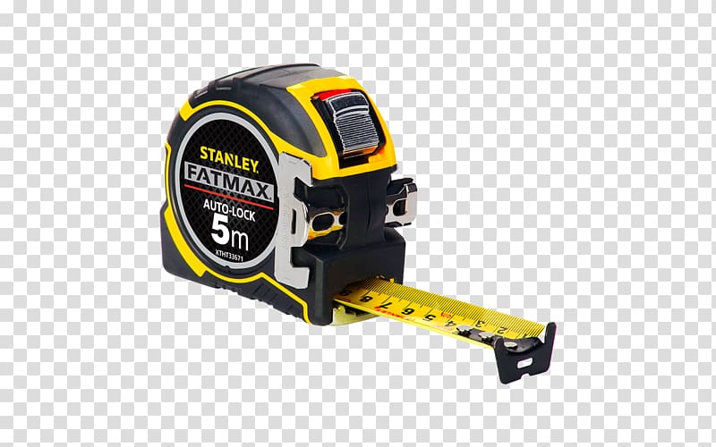 Stanley Hand Tools Tape Measures Measurement Stanley Black & Decker, others transparent background PNG clipart