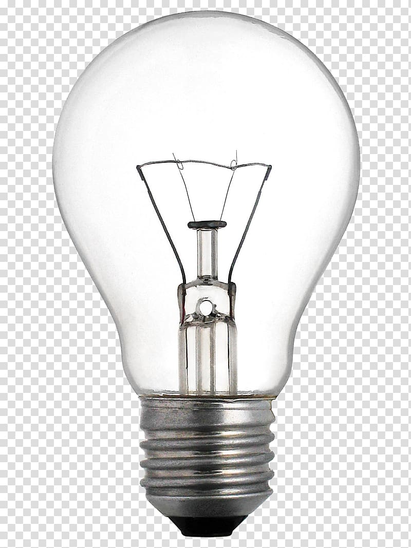 Incandescent light bulb Electric light Lighting Compact fluorescent lamp, bulb transparent background PNG clipart
