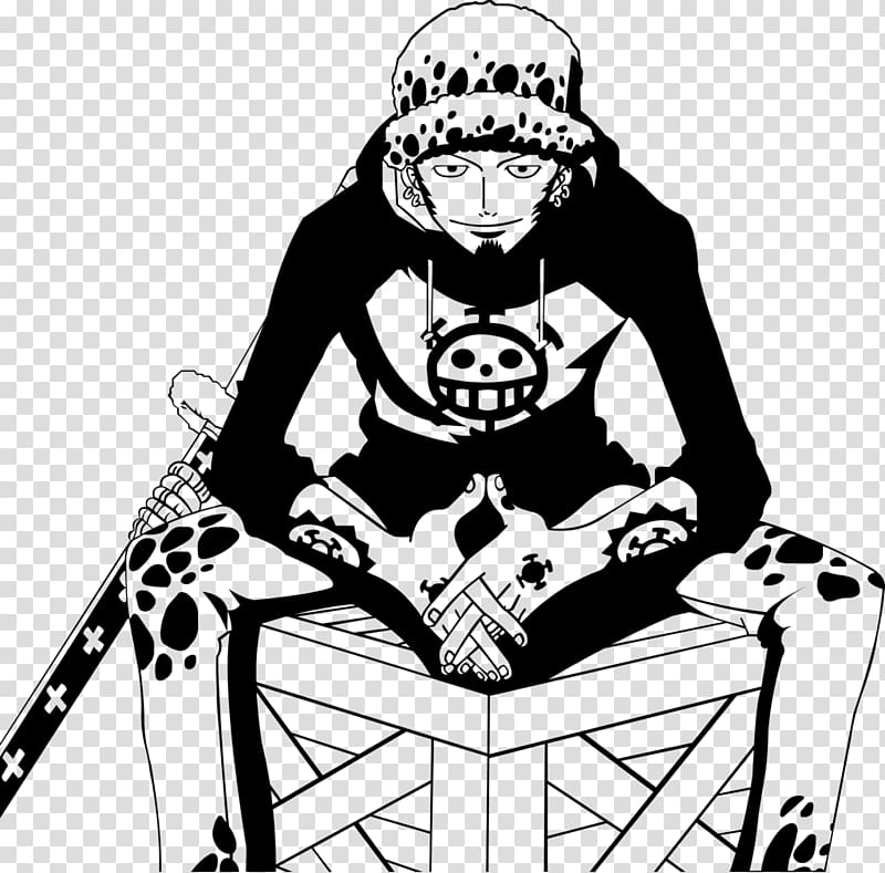 Trafalgar D. Water Law Monkey D. Luffy Drawing Nami Roronoa Zoro, One Piece anime transparent background PNG clipart