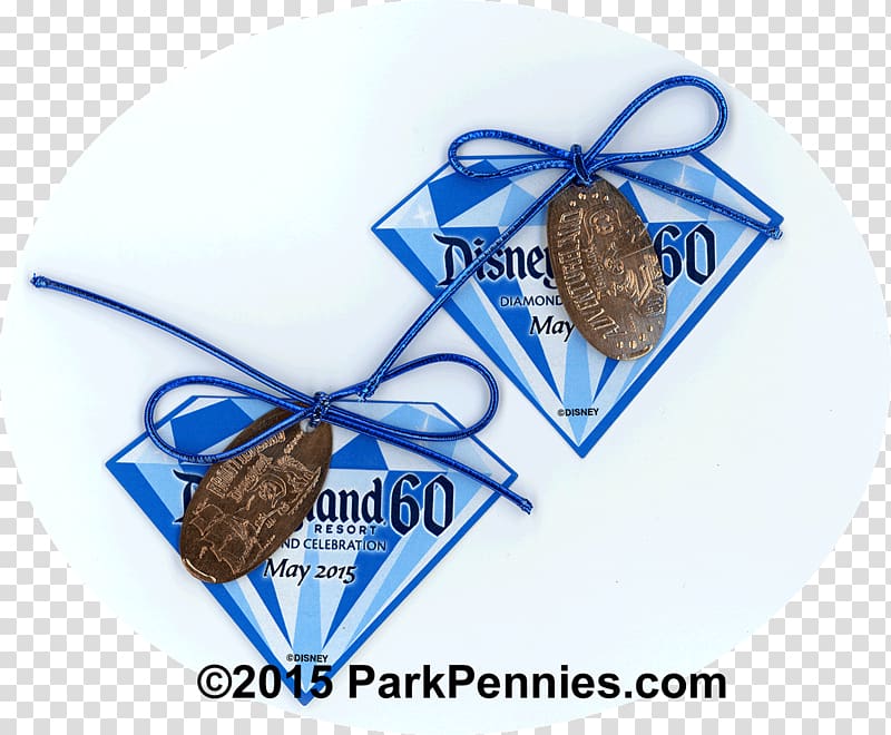 Disneyland Walt Disney World Tinker Bell Penny Elongated coin, 60th transparent background PNG clipart