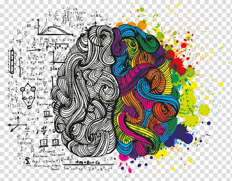 Lateralization of brain function Human brain Creativity, creative transparent background PNG clipart