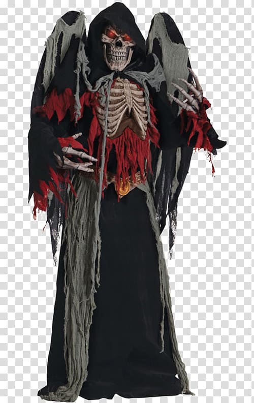 Death Halloween costume Winged Reaper Child, Death vs Grim Reaper transparent background PNG clipart
