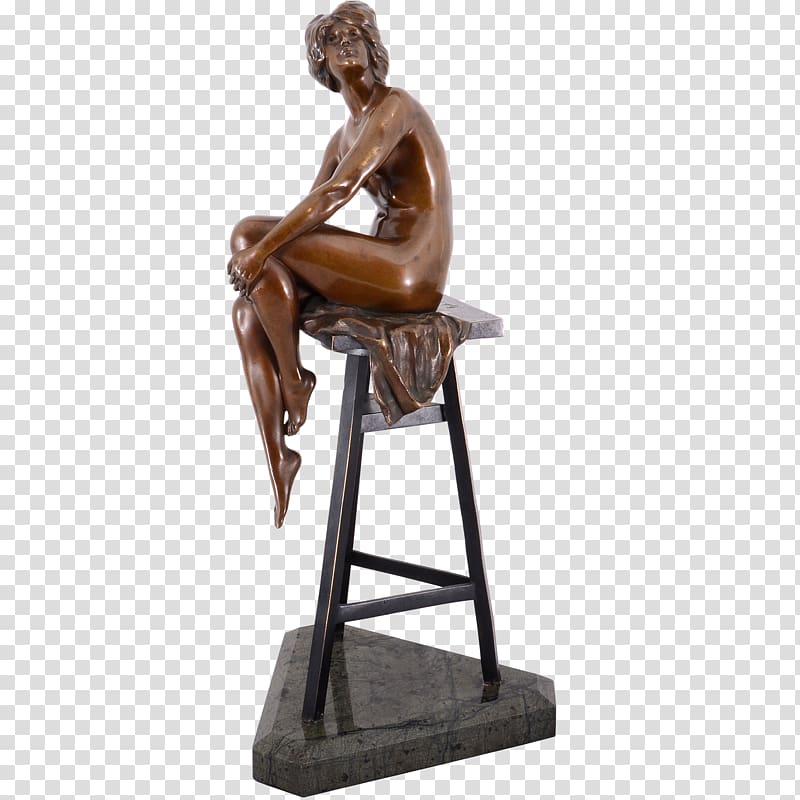 Bronze sculpture Statue Figurine, Woman's Day transparent background PNG clipart