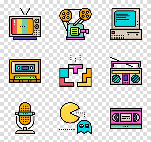 Computer Icons 1980s , 80s transparent background PNG clipart