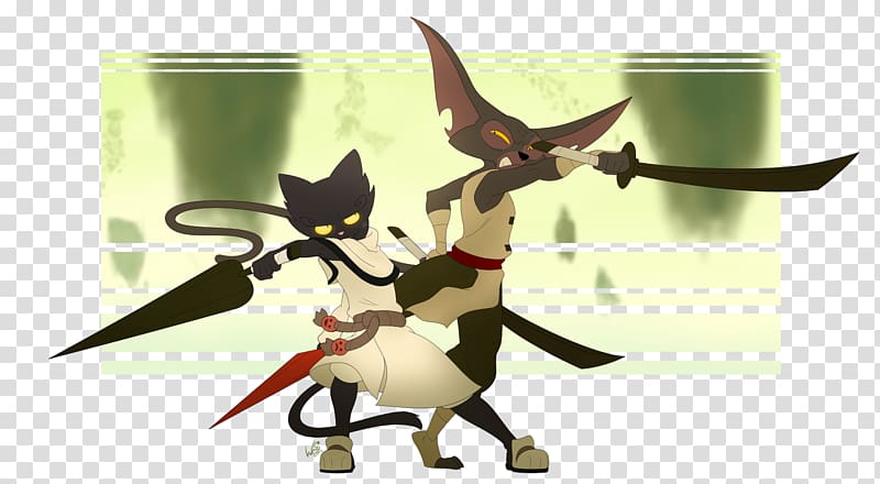 Wakfu Dofus Krosmoz Ankama Fan art, wakfu black cat transparent background PNG clipart