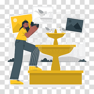 illustration, Photo, picture, camera, people, outdoors, memory, hobbies transparent background PNG clipart thumbnail