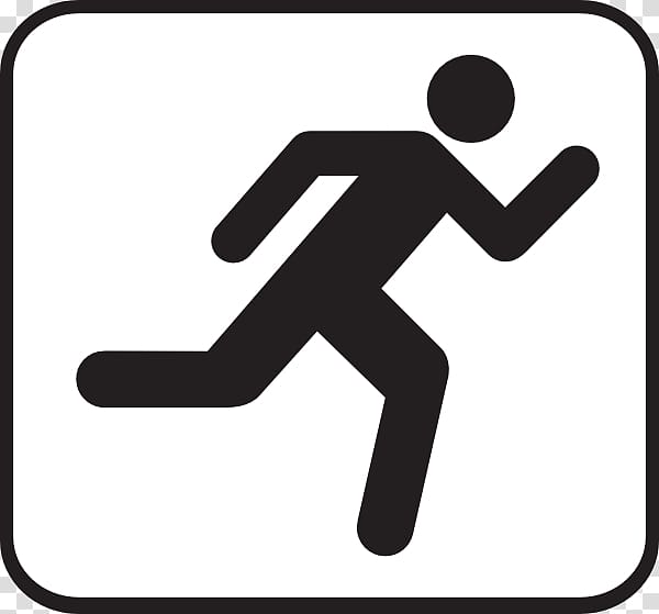 free clipart running man