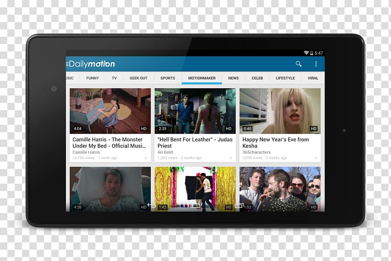 Tablet Computers YouTube Dailymotion Video Streaming media, youtube transparent background PNG clipart