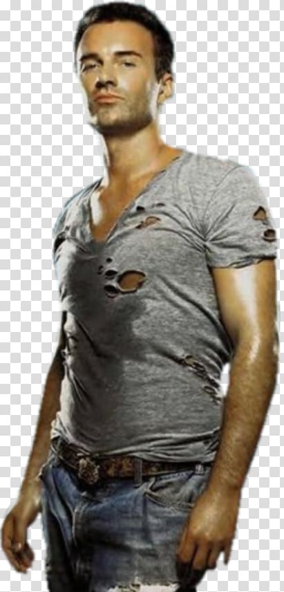 Julian McMahon T-shirt Christian Troy Top, T-shirt transparent background PNG clipart