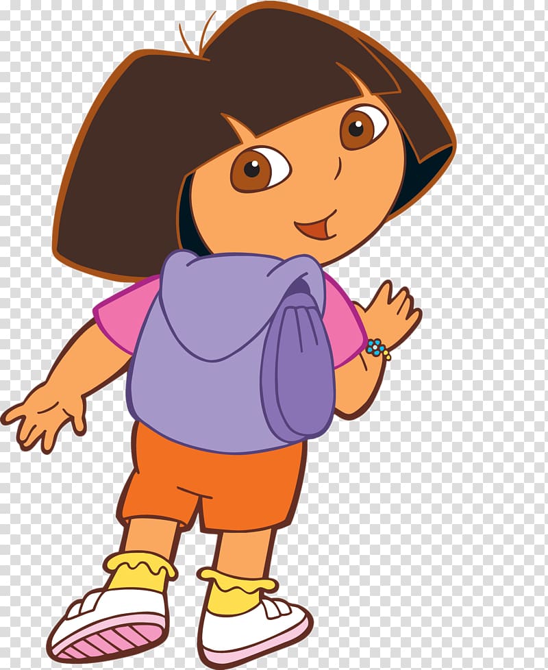 Animated cartoon , dora transparent background PNG clipart