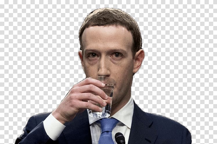 Mark Zuckerburg, Marc Zuckerberg Drinking Water transparent background PNG clipart