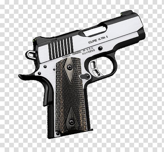 Kimber Eclipse Kimber Manufacturing .45 ACP Kimber Custom Firearm, Handgun transparent background PNG clipart