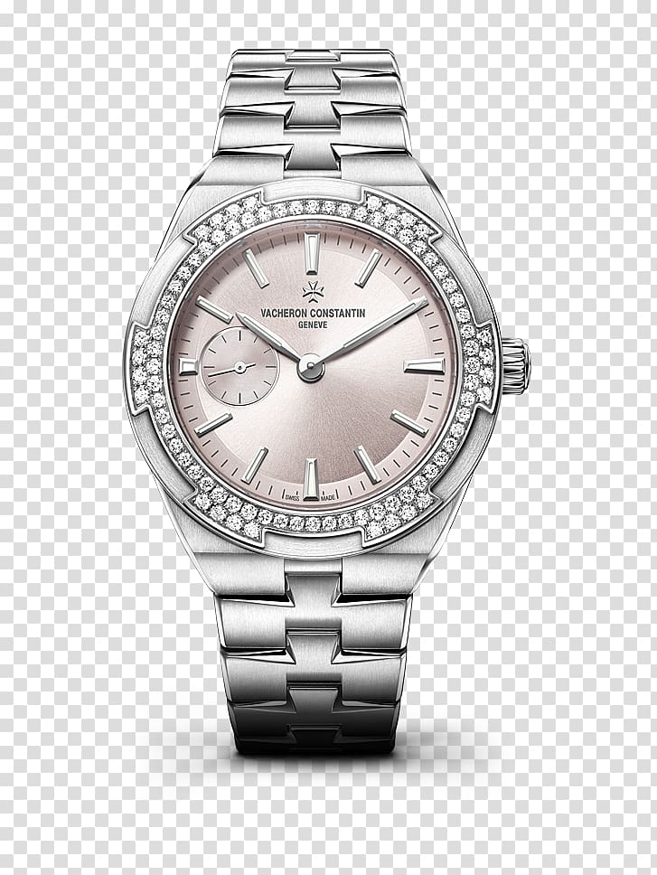 Vacheron Constantin Automatic watch Chronograph Jewellery, Vacheron Constantin watches Pink watch mechanical female form transparent background PNG clipart