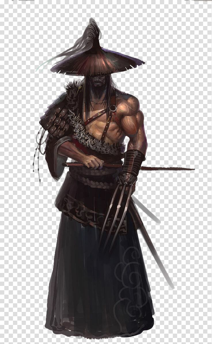 Asian conical hat Cartoon , Hats swordsman transparent background PNG clipart
