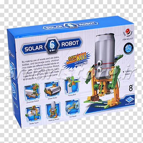 Model robot Solar power Energy Robot kit, robot transparent background PNG clipart