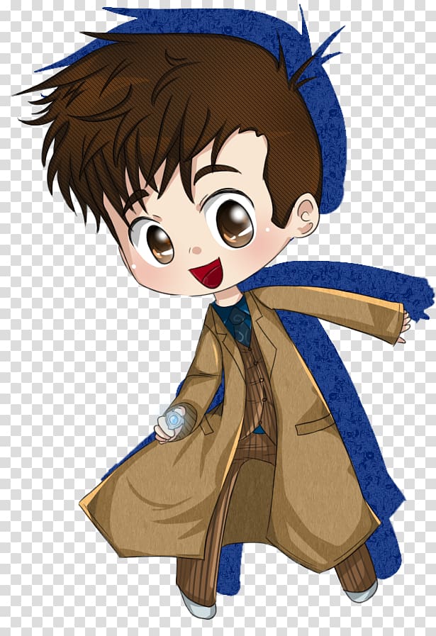 Tenth Doctor Twelfth Doctor Second Doctor Ninth Doctor, doctor chibi transparent background PNG clipart