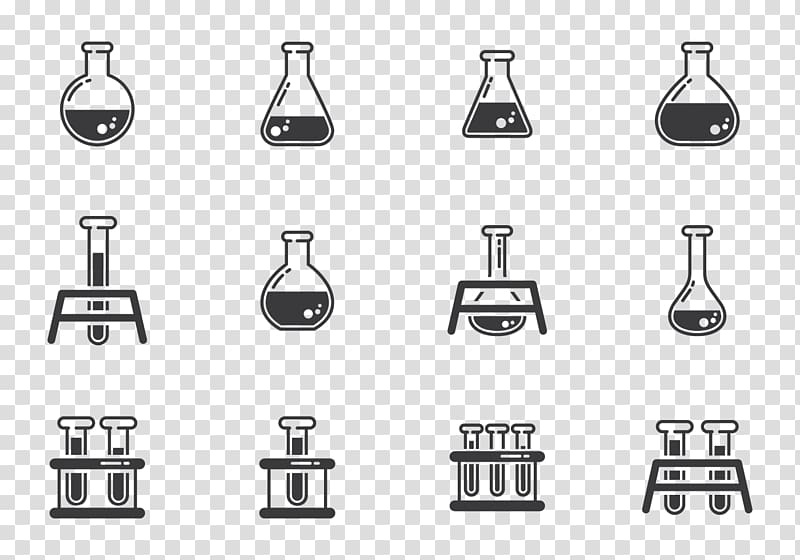 Erlenmeyer flask Laboratory Chemistry, erlenmeyer flasks transparent background PNG clipart