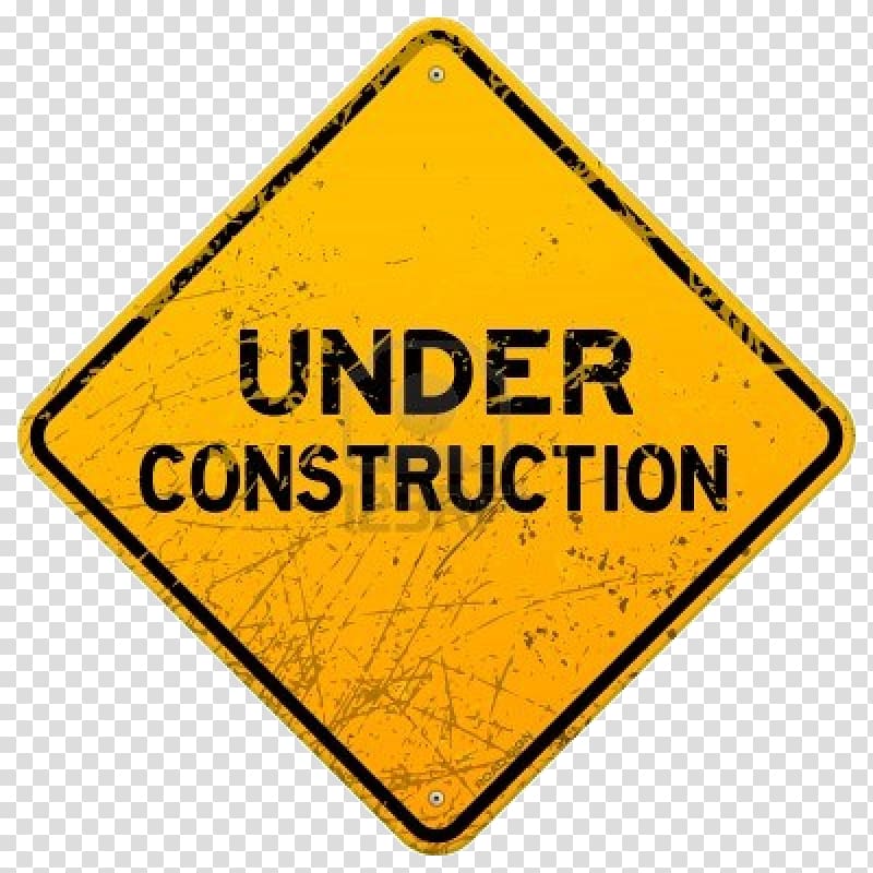 Under construction transparent background PNG clipart