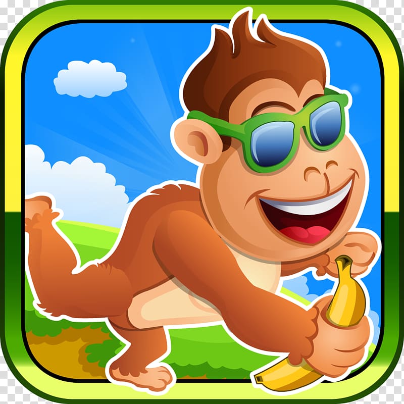 Banana Kong Traffic Tour: Multiplayer Racing Blocky Android, android transparent background PNG clipart