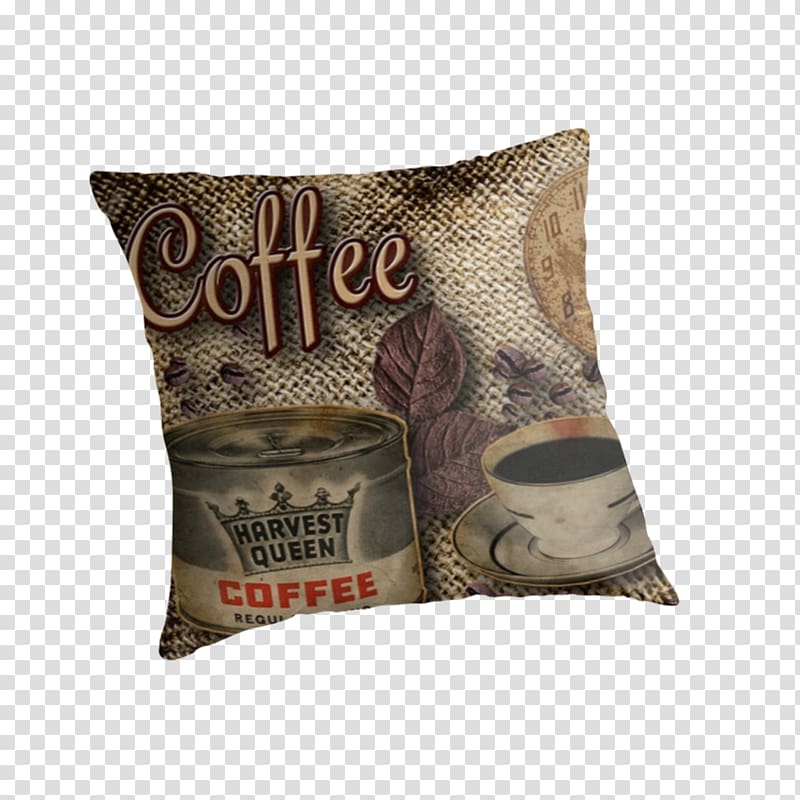 Throw Pillows Cushion, Coffer Time transparent background PNG clipart