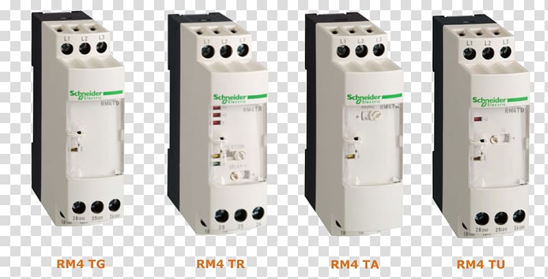 Protective relay Schneider Electric Electronic component Three-phase electric power, absence transparent background PNG clipart