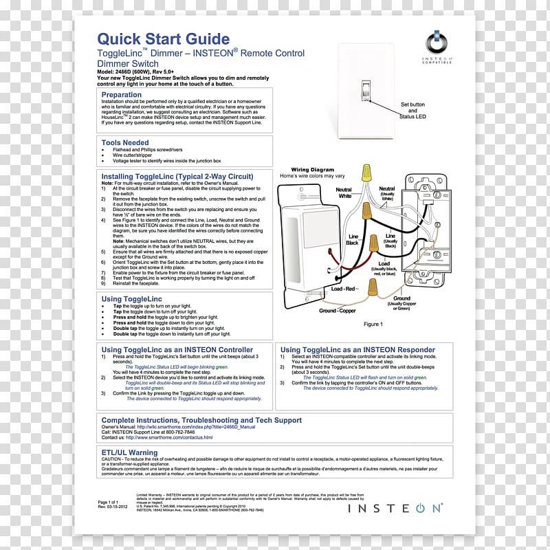 Insteon Portable Network Graphics Home Automation Kits Product Quickstart guide, Computer Start Button Keypad transparent background PNG clipart