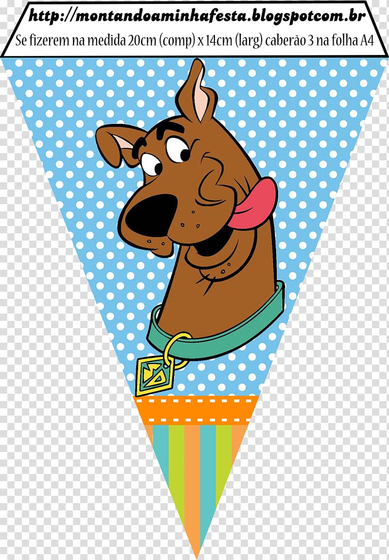 Scooby-Doo, bandeirola transparent background PNG clipart