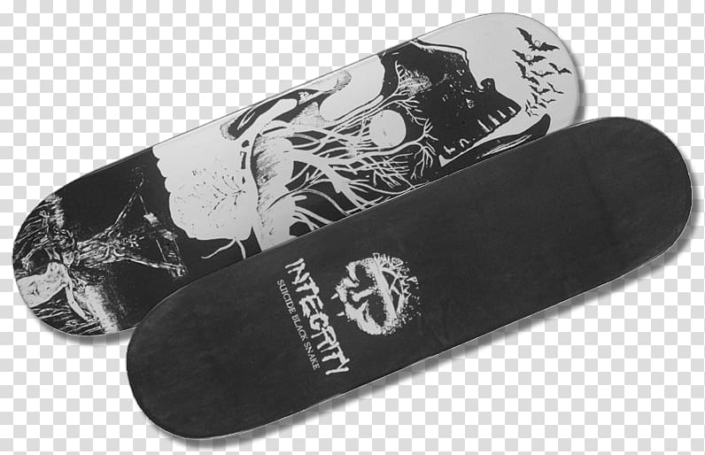 Thrasher Presents Skate and Destroy Integrity Skateboarding Suicide Black Snake, skateboard transparent background PNG clipart