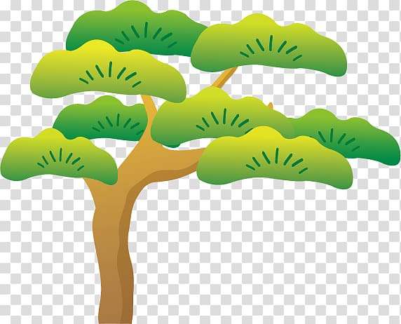 Tree , Cartoon tree material transparent background PNG clipart