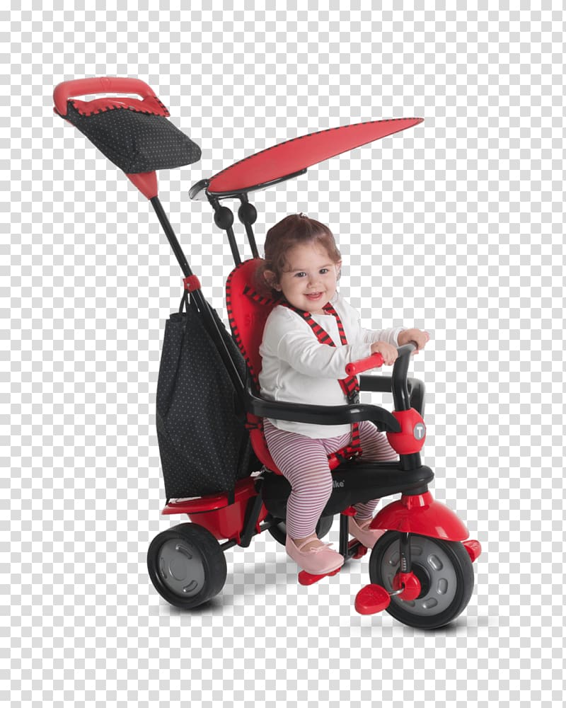 Tricycle smarTrike Glow Child Smart-Trike Spark Touch Steering 4-in-1 Motorcycle, child transparent background PNG clipart