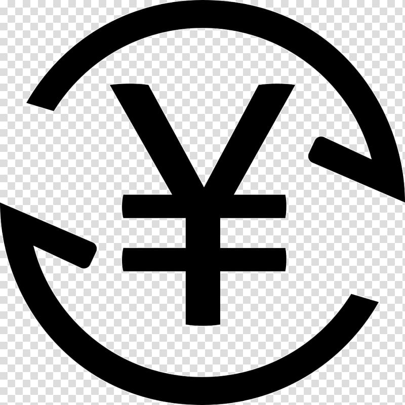 Renminbi Yen sign Japanese yen Currency symbol Yuan, artist statement flow chart transparent background PNG clipart