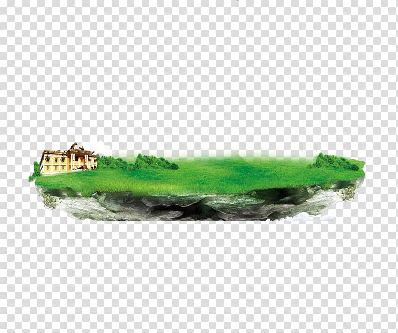 Creativity, Floating island transparent background PNG clipart