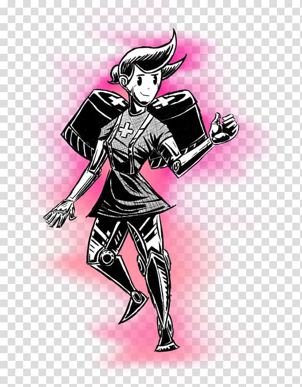 Mangaka Legendary creature Supervillain Pink M, neverwinther concept character transparent background PNG clipart